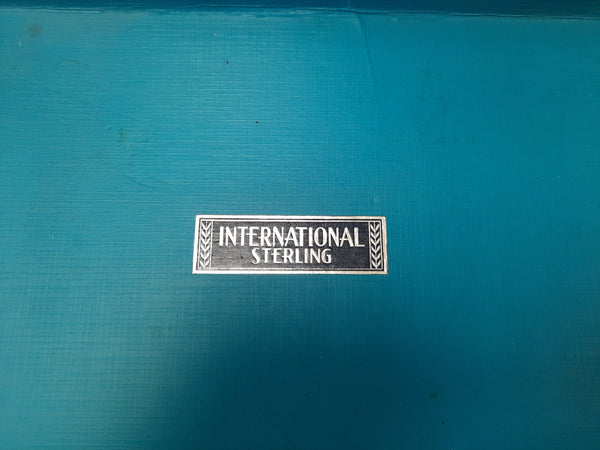 Vintage International Sterling 3 Piece Vanity Set
