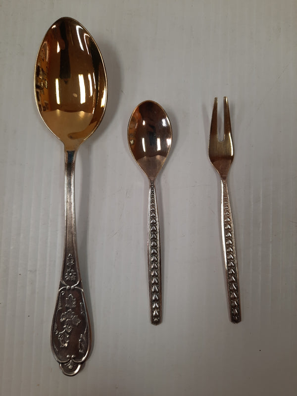 Vintage Russian Silver Plated set