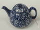 Antique blue white teapot.