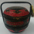 #3-5 Oriental bride’s basket. Black/Red/Gold